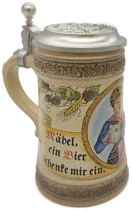 GERZ Steinzeug-Bierkrug in Originalverpackung - Bild 1