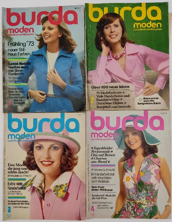 Burda Modezeitschrift 11 Hefte 1973 - Bild 1