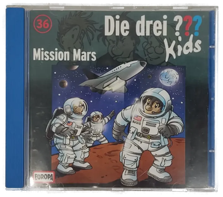 CD Die drei ??? Kids - Mission Mars, Hörspiel - Bild 2