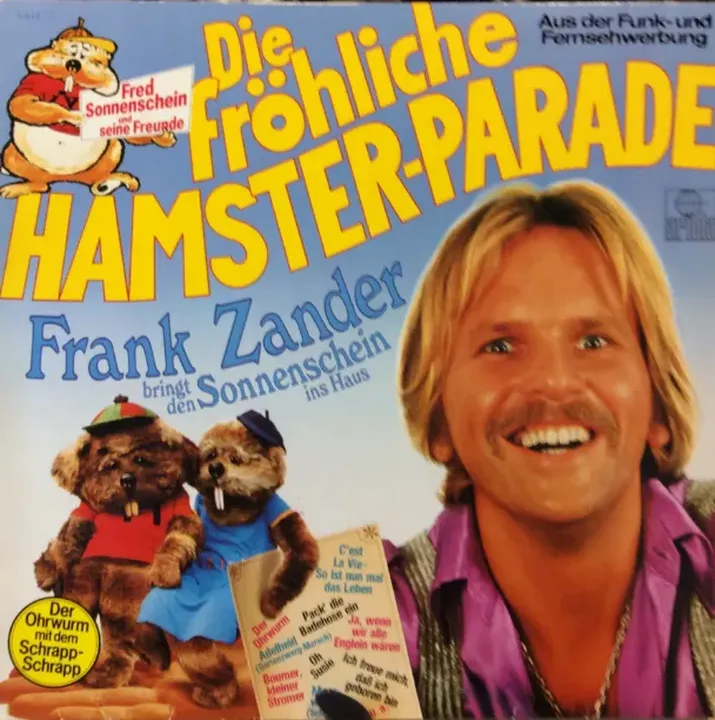 LP Schallplatte - Frank Zander - Die frohliche Hamster-Parade - Bild 2