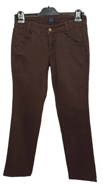 Trussardi Jeans Damen Jeans dunkelbraun Gr. UK 27 - Bild 1