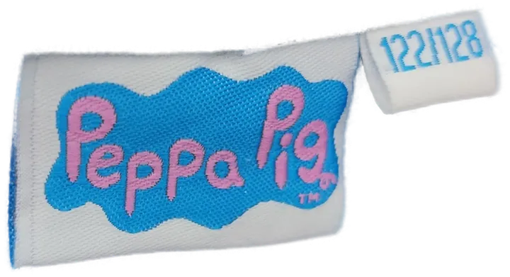 Peppa Pig Kinder T-Shirt blau - 122-128 - Bild 4