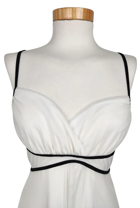 AMISU Damen Midikleid, weiß - Gr. S  - Bild 4