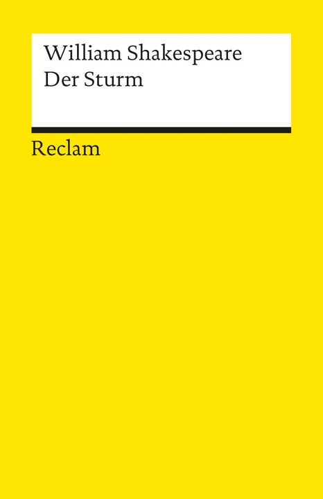 Der Sturm - William Shakespeare - Bild 1