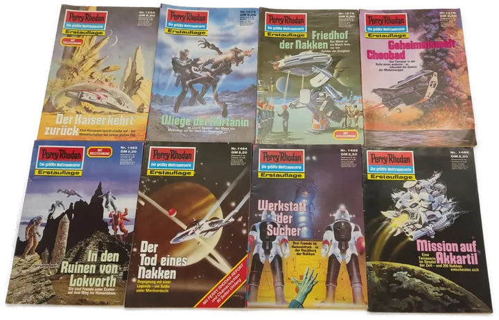 Taschenbücher Perry Rhodan Erstauflage Konvolut 18 Stück - Bild 3