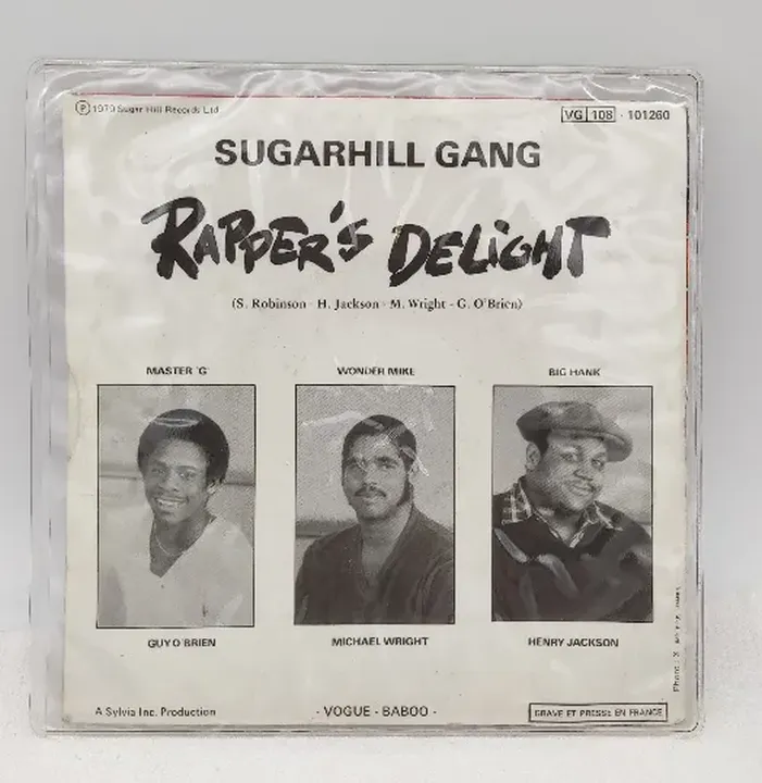 Single Langspielplatte - Sugarhill Gang - Rapper`s Delight - Bild 2