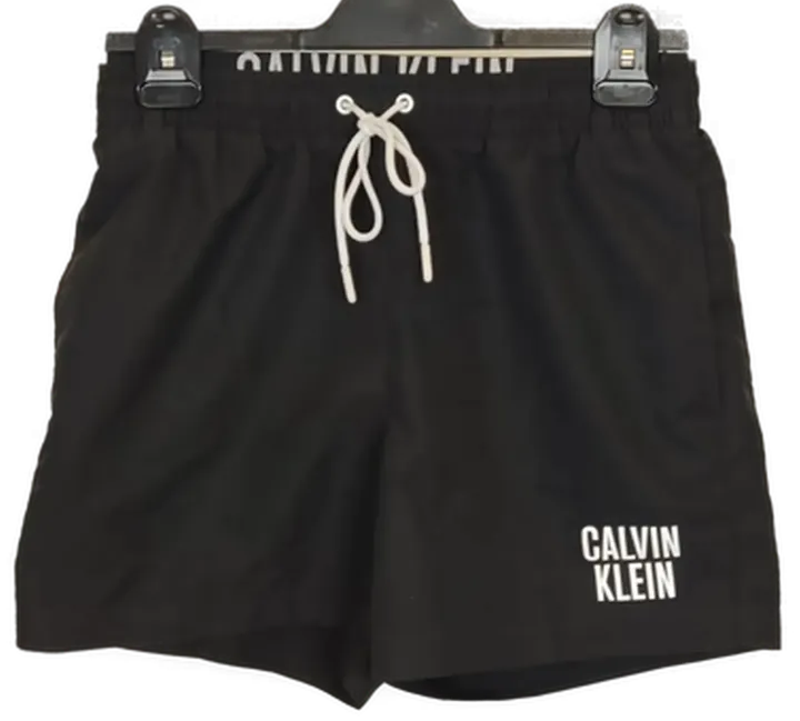 Calvin Klein Herren Badehose schwarz Gr. S - Bild 1