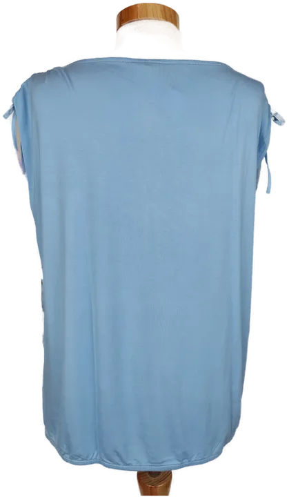 Comma Damen Shirt blau/grün/rosa geblümt - M/38 - Bild 2