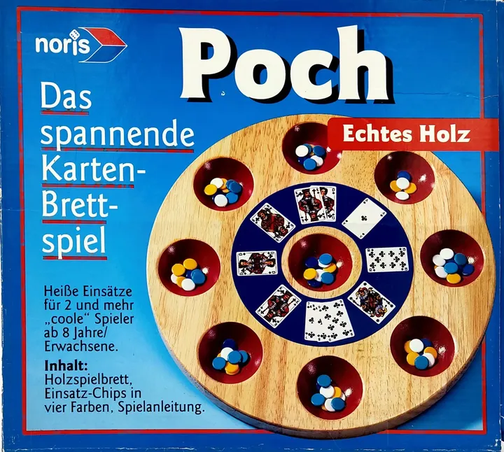 Poch - Das spannende Kartenbrettspiel, Noris - Bild 1
