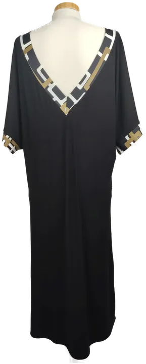 Renate Male Damenkleid midi schwarz mit V-Ausschnitt- M/38 - Bild 2