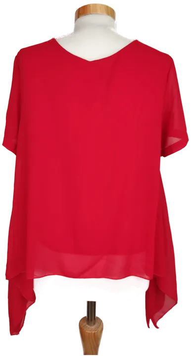 Moda Fashion Damen Kurzarmshirt rot - M/38 - Bild 2