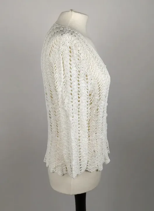 Gehäkelter Cardigan - Handgemacht, S - Bild 2