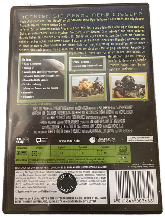 Starship Troopers - DVD - Bild 2