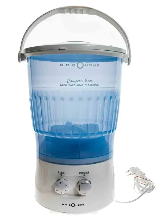  Bob Home Mini Waschmaschine XPB 08 Blue-White 10l 230V Art.NO.: 2556 - Bild 1