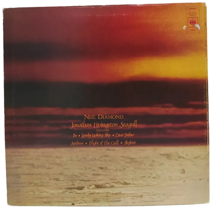 Neil Diamond Jonathan Livingston Seagull LP  - Bild 5