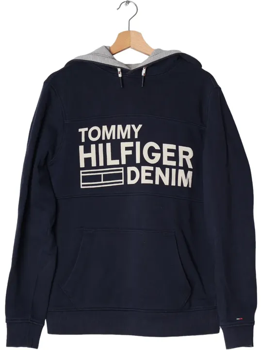 Babäm! - Tommy Hilfiger Herren Kapuzenpullover, blau - Gr. M  - Bild 1