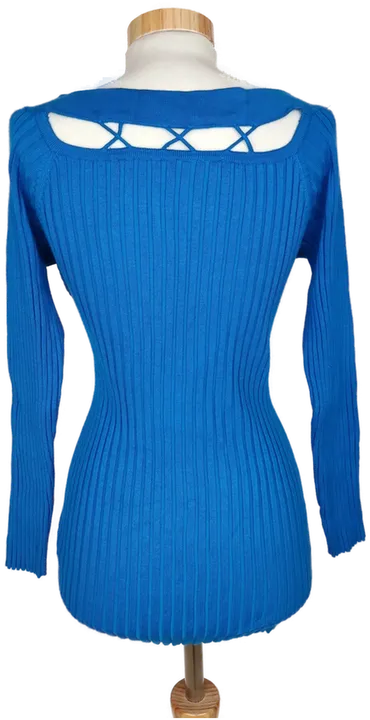 Bodyflirt Damen Strickpullover blau - L/40/42 - Bild 2
