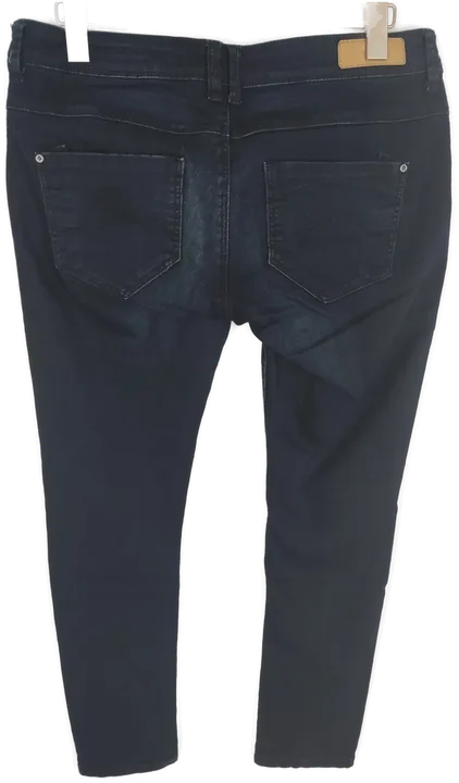 Damen Super Skinny Jeans mit Stretch in Dunkelblau, Größe 44 - Bild 2