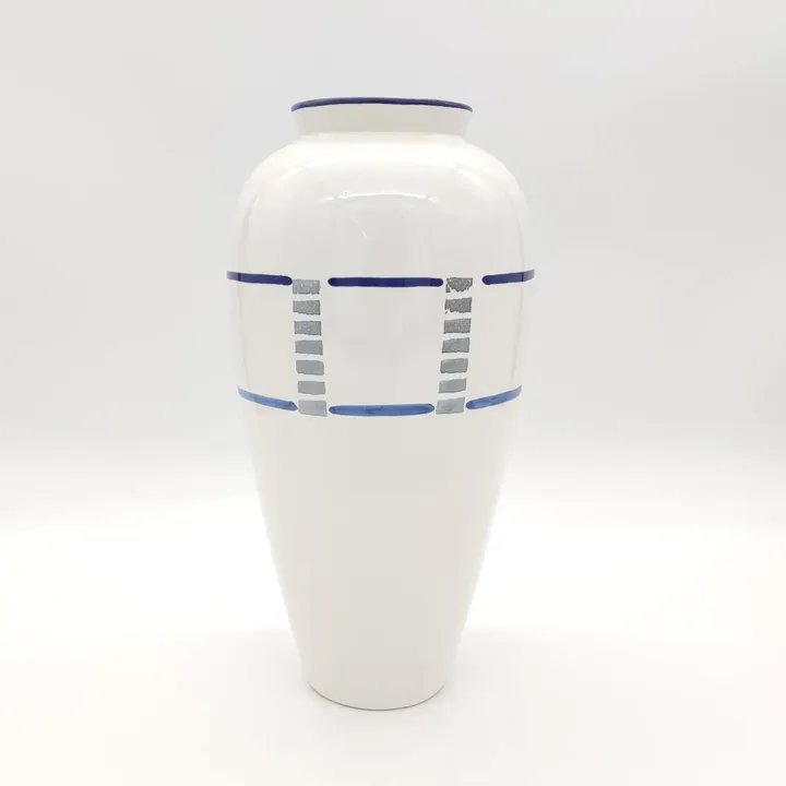 Keramik Vase mit grafischen Elementen - Bild 1