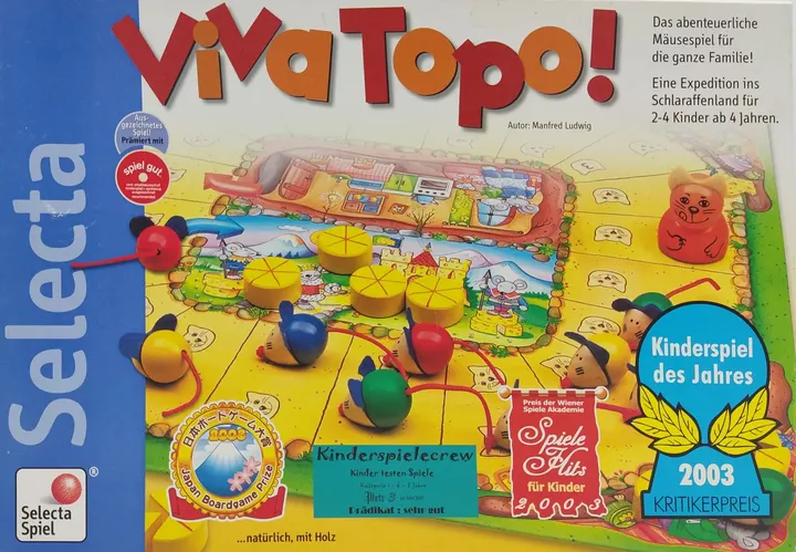 Viva Topo! - Familienspiel - Selcta Spiele  - Bild 1