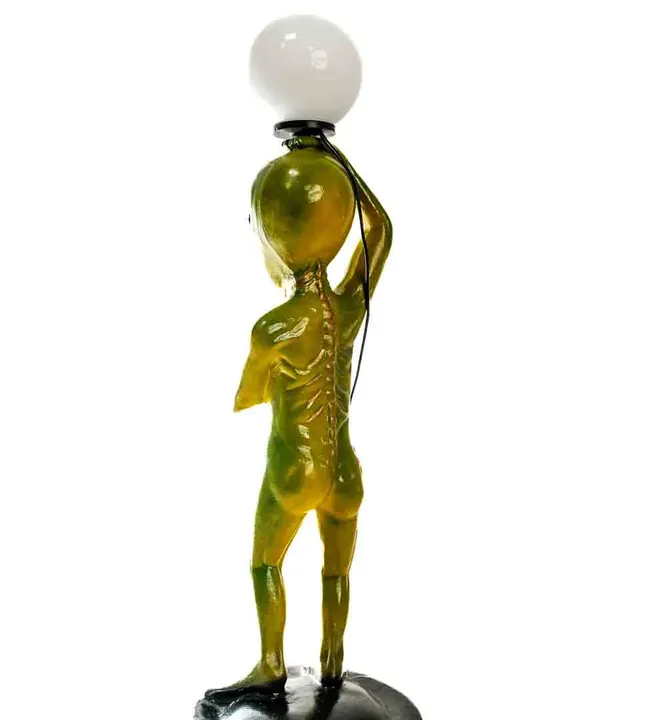 Stehlampe Alien ca. 92cm Kunstharz  - Bild 4