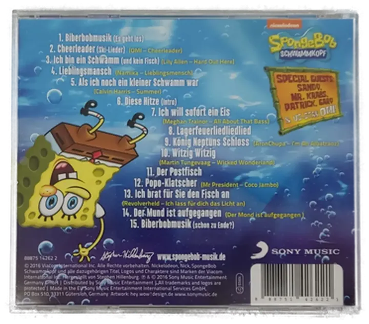 CD Spongebob Schwammkopf 