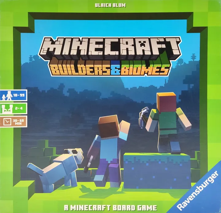 Minecraft Builders & Biomes - Gesellschaftsspiel - Ravensburger  - Bild 1