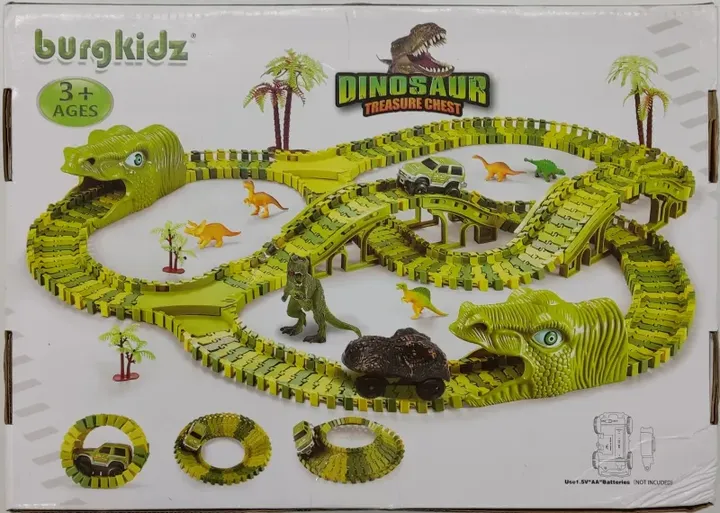 burgkidz Dinosaur Treasure Chest - Dinosaurier Spielzeugfahrzeug - Bild 2