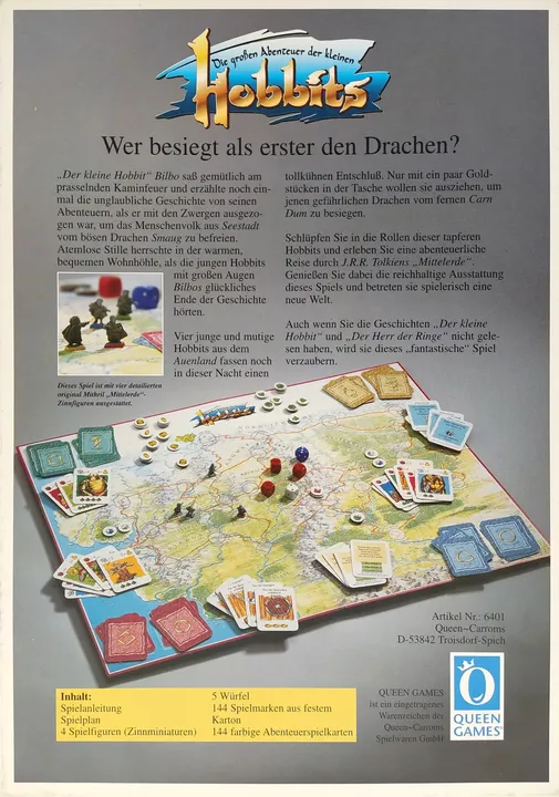 Die großen Abenteuer der kleinen Hobbits - Gesellschaftsspiele - Queen Games  - Bild 2