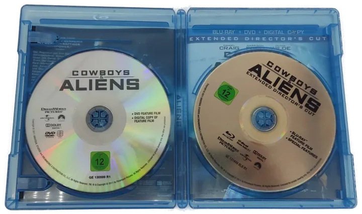 Blu-ray 1 Disc 1 DVD ROM Cowboys & Aliens Extended Director's Cut  - Bild 4