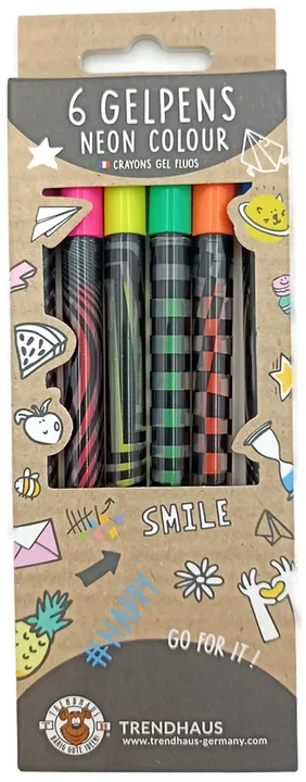 Trendhaus 6 Gelpens Neon Colour - Bild 1