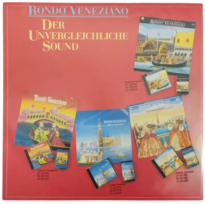 Vinyl LP - Rondo Veneziano - Poesie di Venezia - Bild 4
