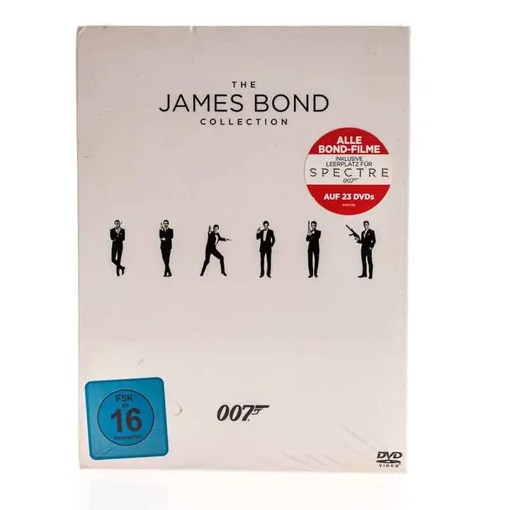 The James Bond Collection (inkl. Leerplatz für Spectre) [23 DVDs] - Bild 1