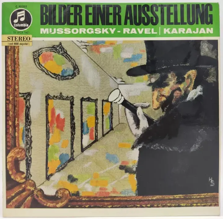 Vinyl LP - Mussorgsky, Ravel, Karajan - Bilder einer Ausstellung  - Bild 1