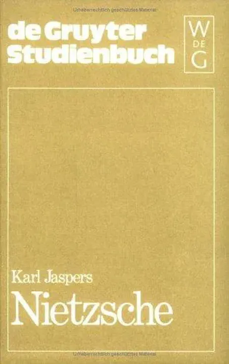 Nietzsche - Karl Jaspers - Bild 1
