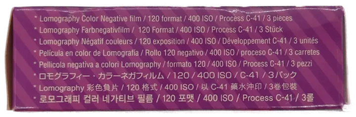 Lomography Color Negative 120 Film ISO 400 2er-Pack - Bild 4