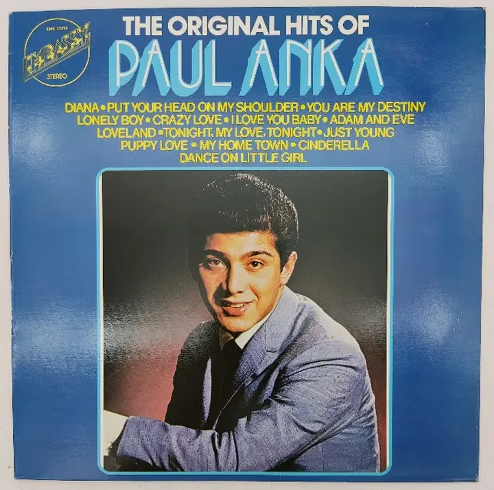 Langspielplatte - Paul Anka - The Original Hits of Paul Anka - Bild 1