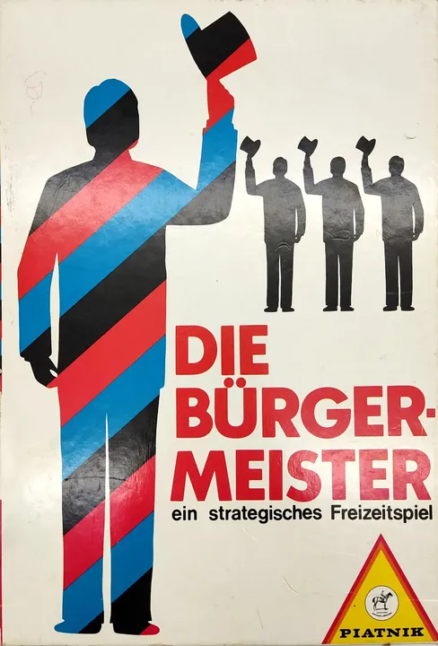 VINTAGESPIEL aus den 80er Jahren - Die Bürgermeister - ein strategisches Freizeitspiel - PIATNIK - Bild 1