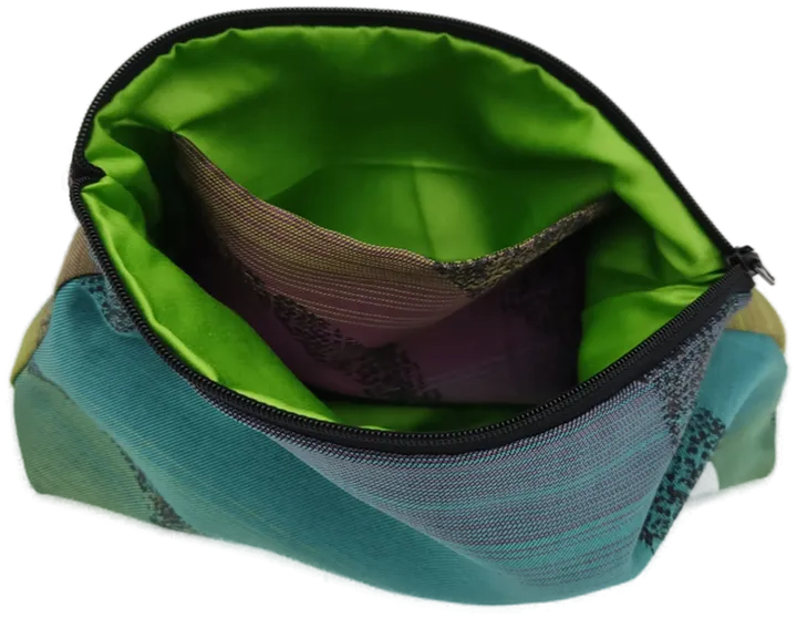 Stofftasche mit Zipp mehrfarbig - Bild 4