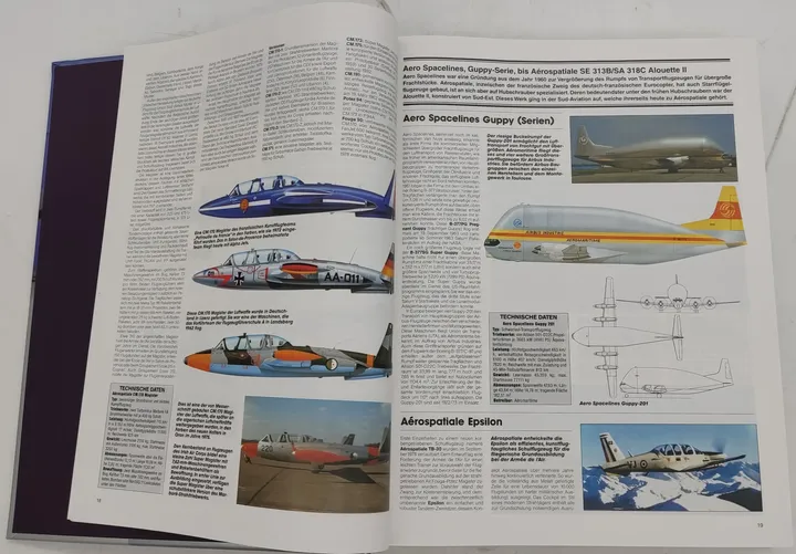 Buch Flugzeug Typen der Welt. Modelle Technik Daten Brechtermünz Verlag - Bild 6