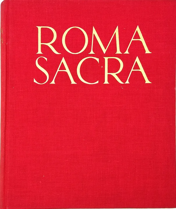 Roma Sacra - Die Welt in Farben I - 1925 - mit Widmung Papst Pius XI. - Bild 1