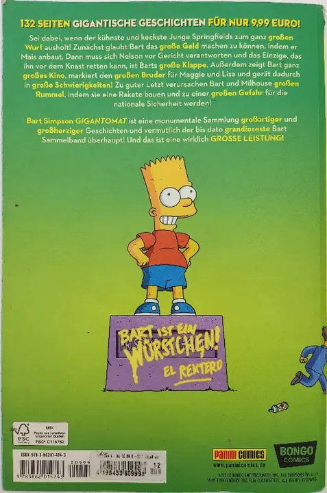 Bart Simpson Comic, Bd. 12: Gigantomat - Bild 2