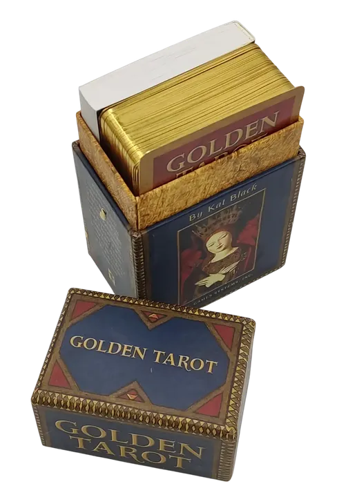 Golden Tarot - by Kat Black . U.S. Games Systems, Inc - Bild 3