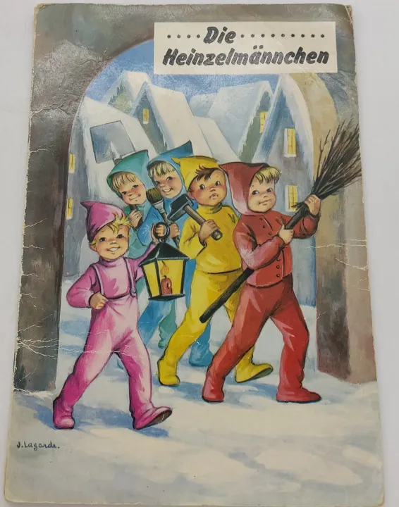 Märchen 4 Stück Vintage-Hefte mit Illustrationen von J. Lagarde aus Belgien 70/80 Jahre - Bild 2