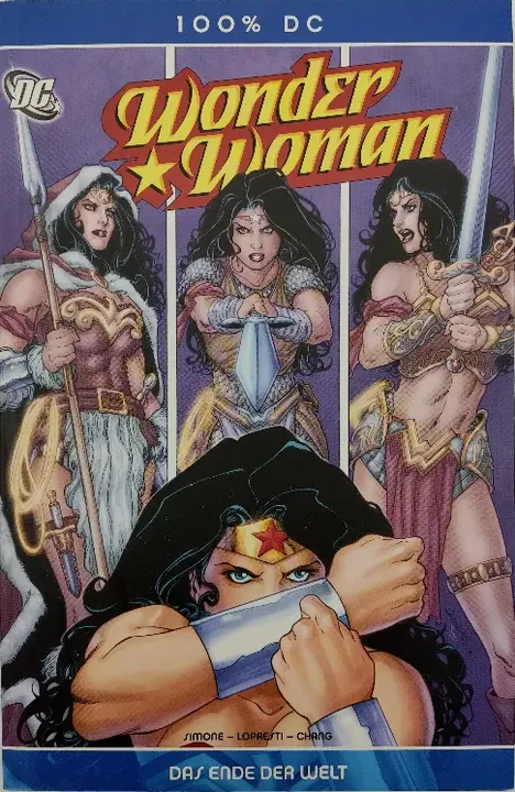 DC #23: Wonder Woman - Das Ende der Welt - Simone, Lopresti, Chang - Bild 1