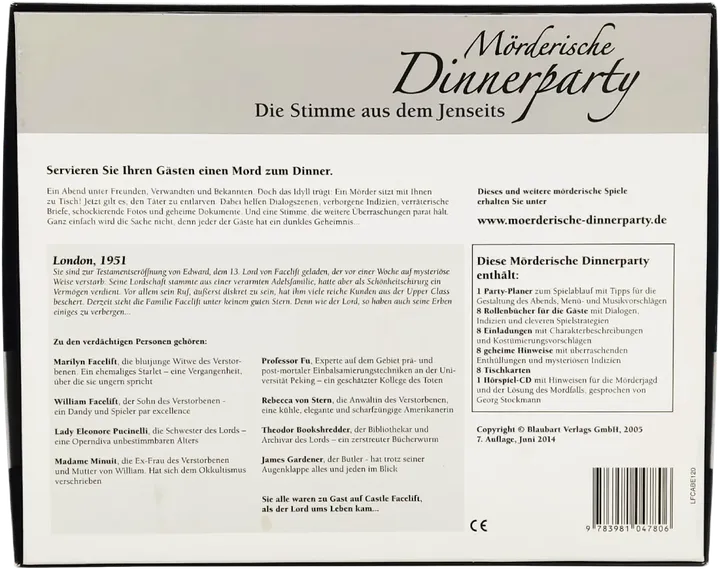 Mörderische Dinnerparty 