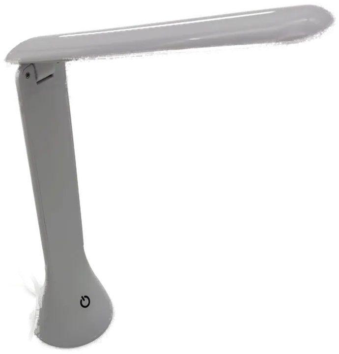 Tischlampe, weiß mit USB Kabelanschluß oder Batteriebetrieb, Größe ca. 25 cm - Bild 2