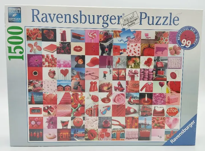 1500er Puzzle: 99 Beautiful Red Things - Bild 1