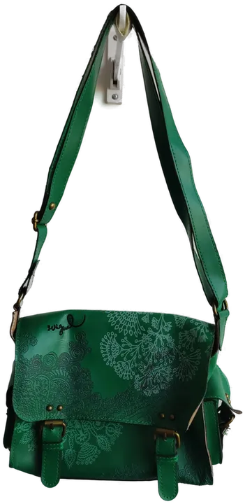 Miguel Damenhandtasche grün und floral bedruckt - Bild 1