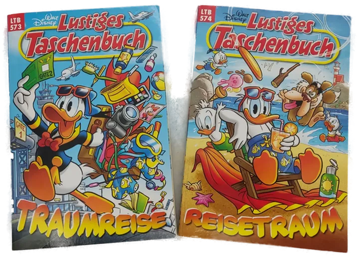 Buch:  Walt Disney Lustiges Taschenbuch LTB Nr. 573 & 574, 